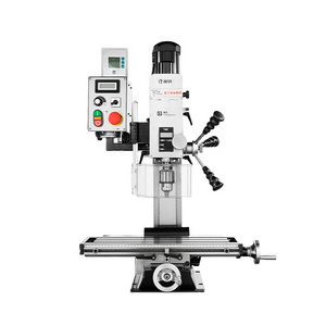 Factory Direct 18X mini metal bench top drilling milling machines with 2 axis digital readout