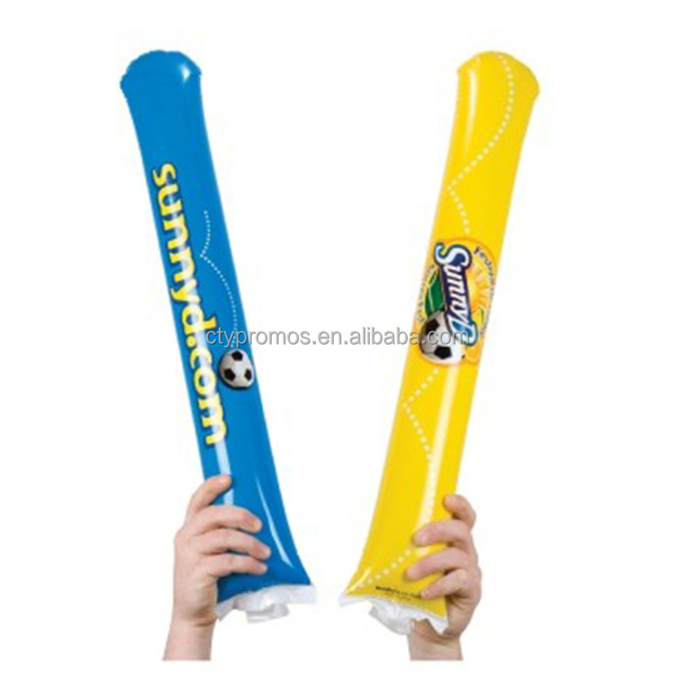 LED Light Up Football Game Noise Makers, Inflatable Noise Makers, Cheering Sticks