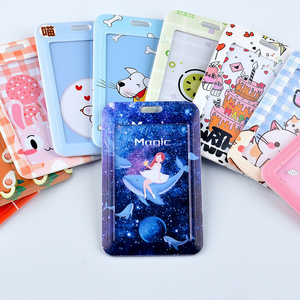 Custom Design Sublimation Cover Print Sleeve ABS Plastic ID Badge Card Holder