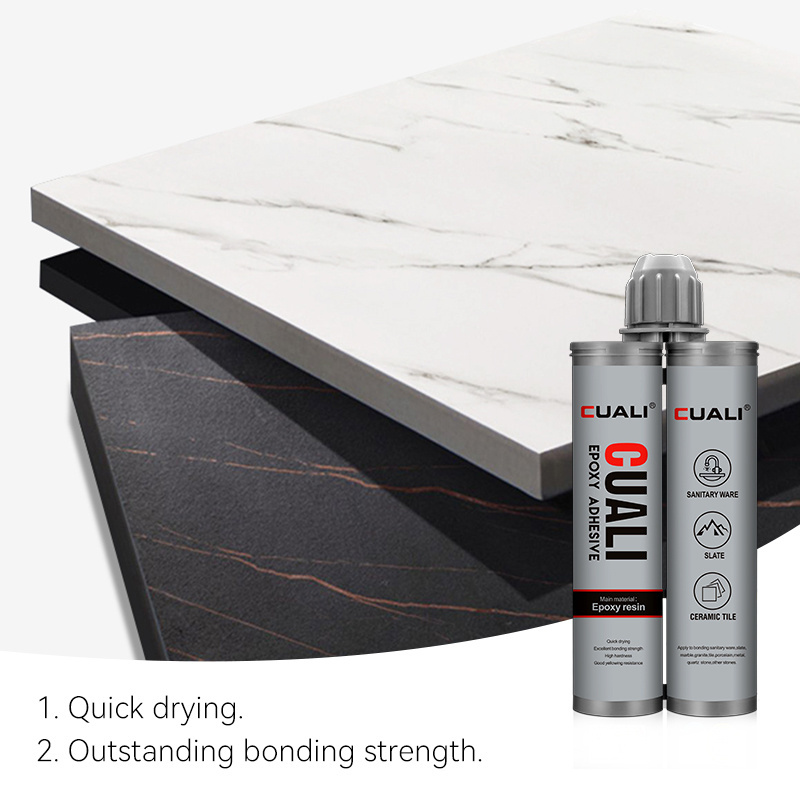 Fast Setting Glue Bonding Porcelain Tile Adhesion Stone Marble Concrete Brick Metal Epoxy Adhesive