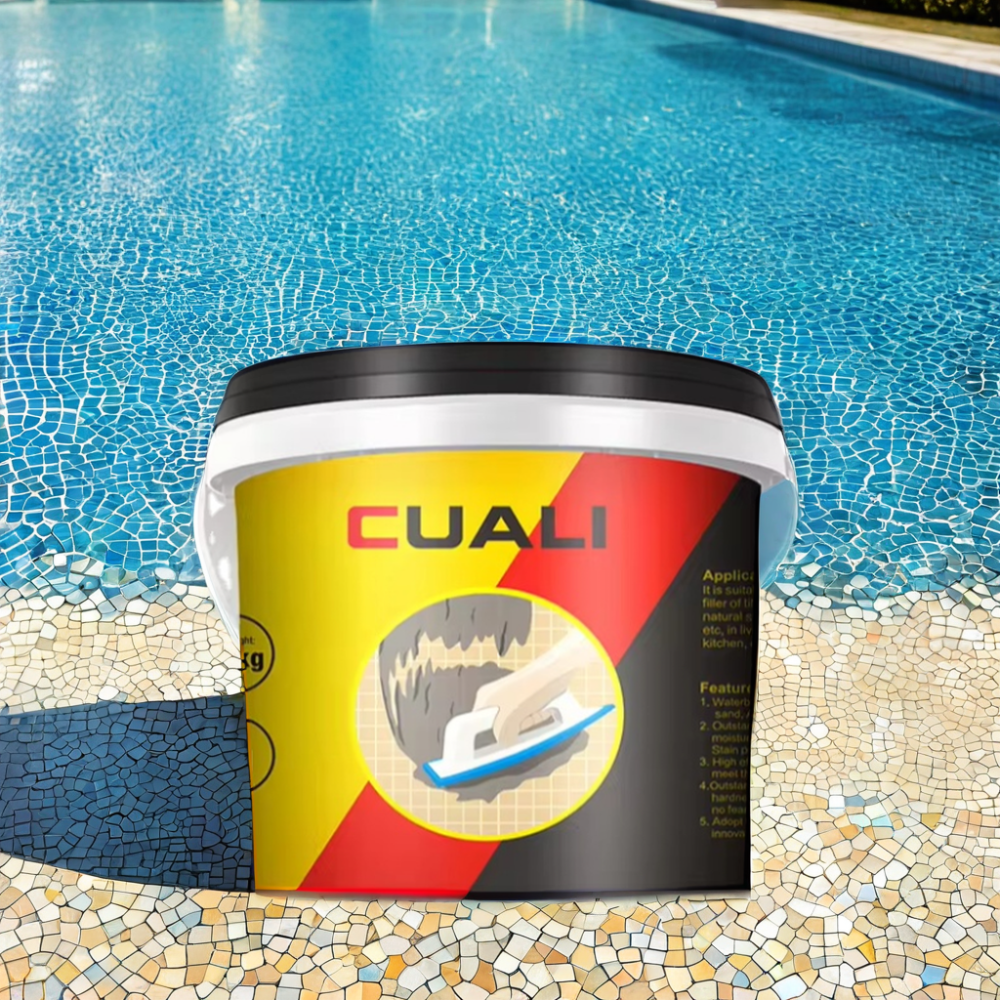 Waterproof Outdoor Anti-Yellowing Pre Mixed Epoxy Grout Tile Manufacture Adhesive for Swimming Pools