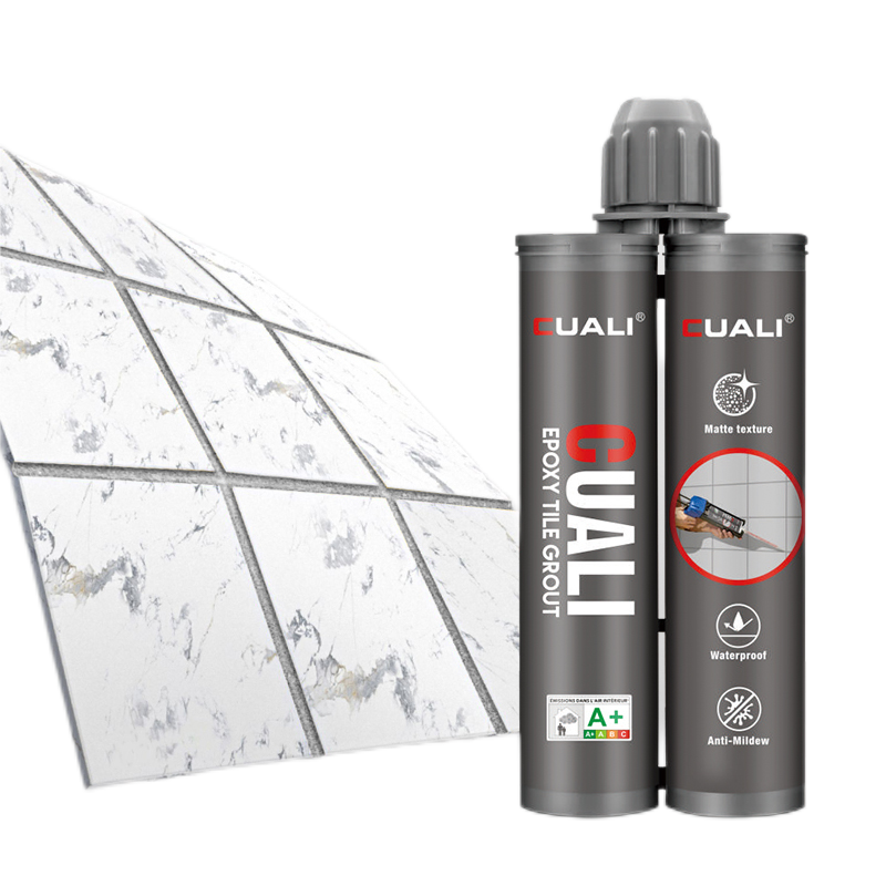 Waterproof 400ml Epoxy Tile Grout 1:1 Ratio Two-Component Matt Surface Flooring Sealant for tile cualking