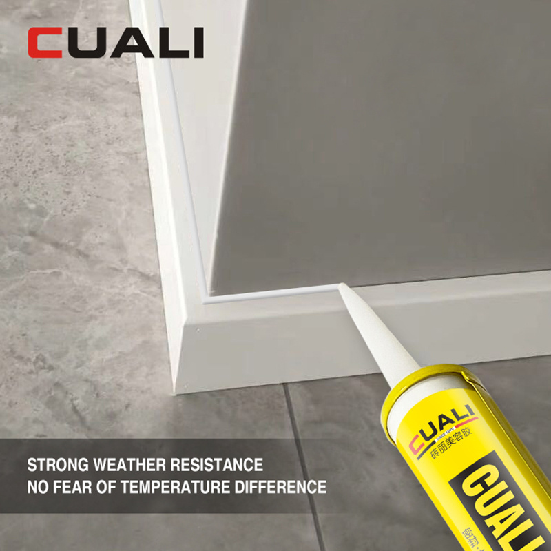 Strong Adhesion Neutral Silicone Sealant Waterproof Anti Mold Tile Glass Wood Gap Sealer Adhesive