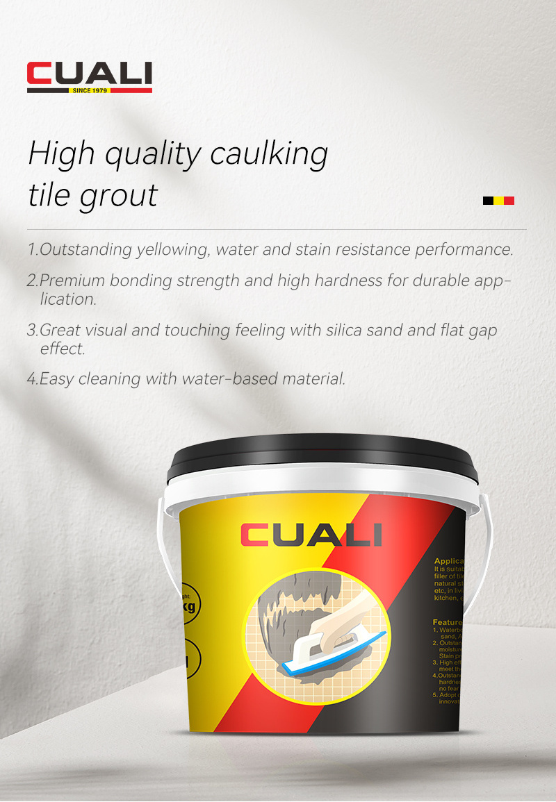 Anti-Mold Epoxy Tile Adhesive Grout Sealant for Tile and Wall Filling Epoxy Tiles Grout Repair Resin-Based Main Raw Material