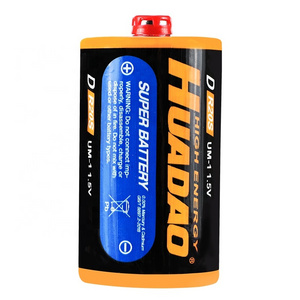 Cuanen Professional OEM Supplier AM1 R20 Dry Batteries 1.5v D Size  For Flashlights Electric Toys Carbon Zinc Battery