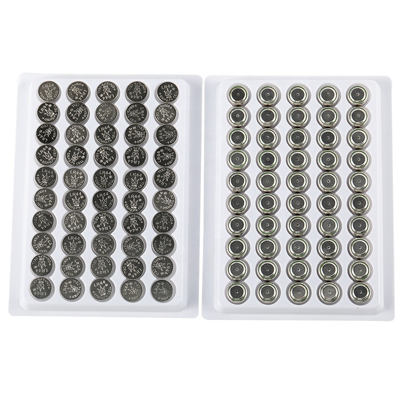 Cuanen Wholesalers 0% Hg 3 Ag 13 Button Cell Batteries Ag13 Lr 44 1.5v Hearing Aid Lr44 Battery