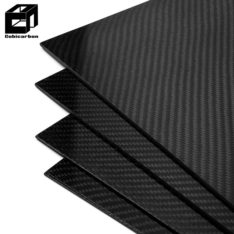 High strength T300 Carbon Fiber Sheet  Epoxy Resin Reinforced Carbon Sheet Plate OEM Carbon Fiber Sheet 200*300mm