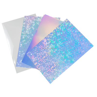 Bleidruck PET Holographic Sticker Paper Waterproof Sticker Paper Printable Vinyl Sticker Paper for Inkjet Printer