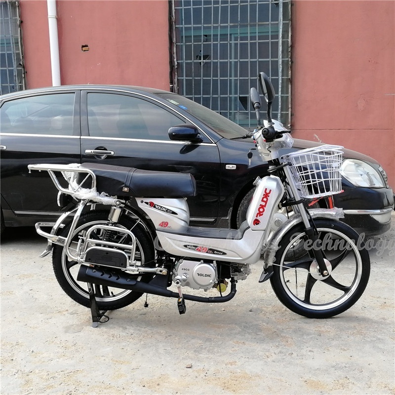 Big 100 cc 110cc 50cc motor moto cub gas 100cc 70cc 50 cc moped motorcycle with pedals