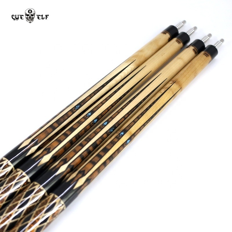 Pool Sport Carom Cues Shafts And Stick ABS Joint Ebony Butt Sleeve Pool Cues