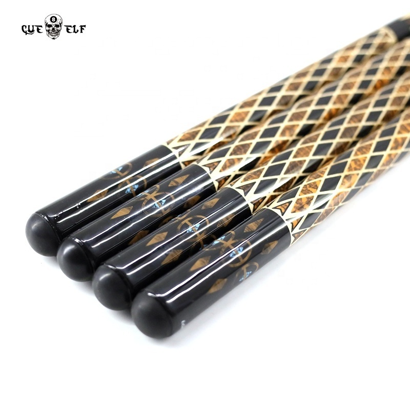 Pool Sport Carom Cues Shafts And Stick ABS Joint Ebony Butt Sleeve Pool Cues