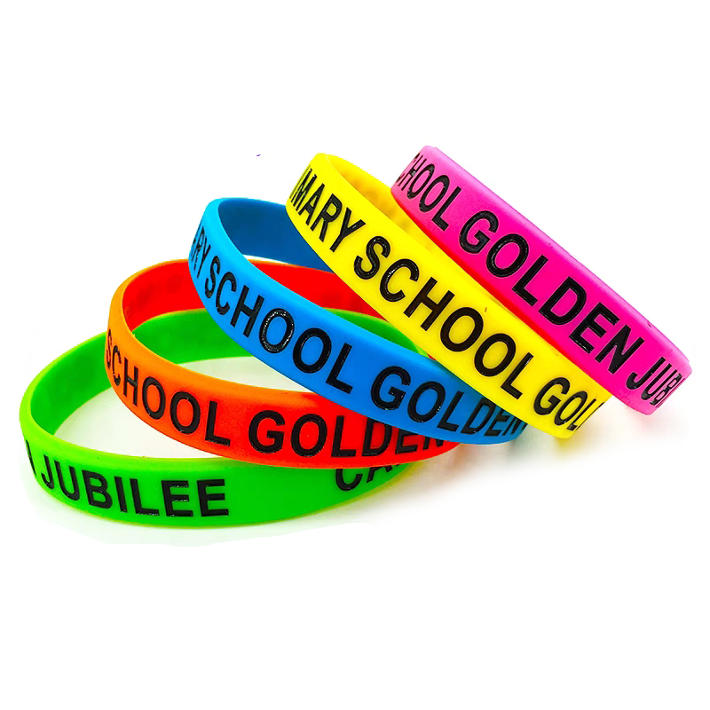 Wristband Bracelet Concert Festival Led Flashing Full Color Light Up Uv Custom Silicone Bracelet Wristband For Party