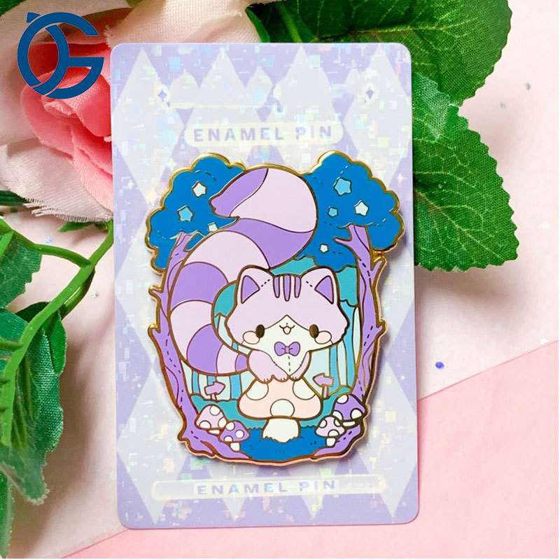 Enamel Pins Anime Manufacturer Hard Brooch Metal Cute Badge Custom Logo Soft Magnetic Lapel Enamel Pin