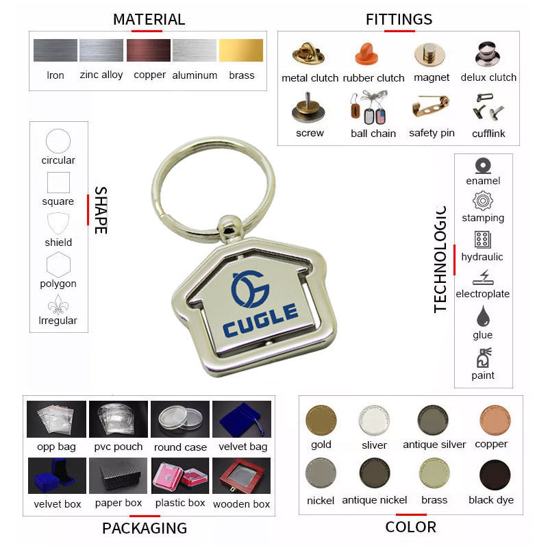 Keychain Laser Engraved Qr Code Round Plain Stainless Steel Epoxy Key Holder Sublimation Metal Custom Key Chain Keychain