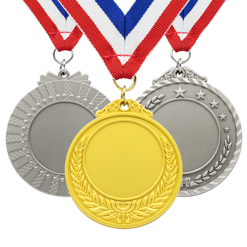 Custom Medal Design Winter Marathon Race Enamel Baking Paint Children Christmas Gift Santa Nice List Coin Metal Custom Medals