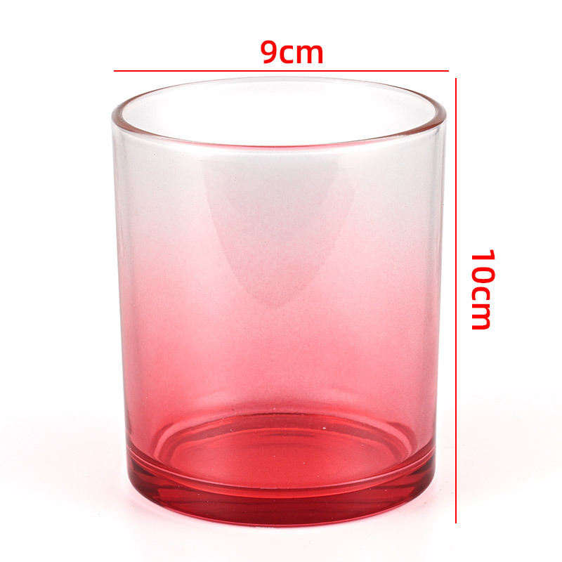 4 Inch Tall Glass Cylinder jar Pillar Candle Floating Candles Holders for Wedding Centerpieces