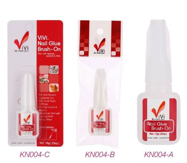 Korea VIVI Nail Glue 10g Brush Type