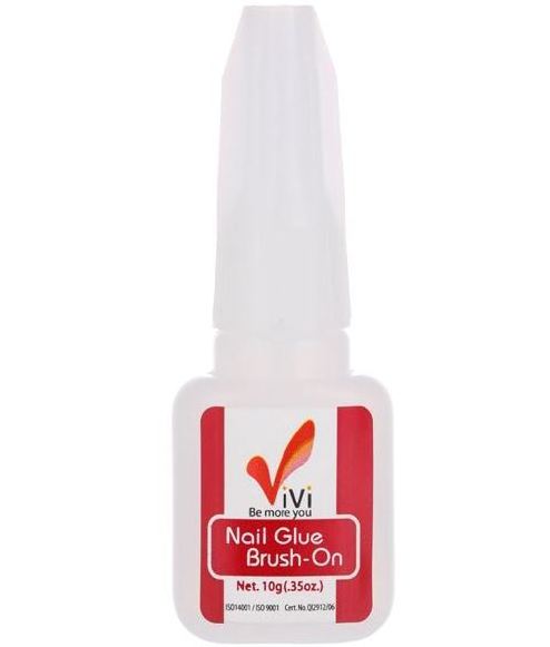 Korea VIVI Nail Glue 10g Brush Type