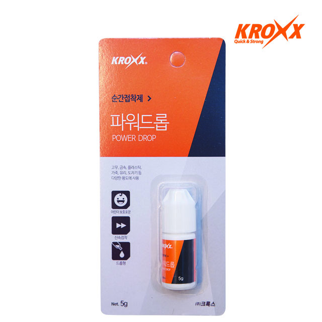 KROXX SUPER GLUE POWER DROP KOREAN FAST STRONG ADHESIVE CHILD SAFETY PACKING