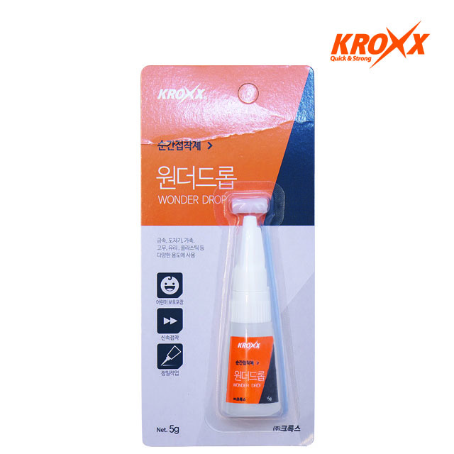 KROXX SUPER GLUE WONDER DROP KOREAN HIGH QUALITY ADHESIVE FAST STRONG