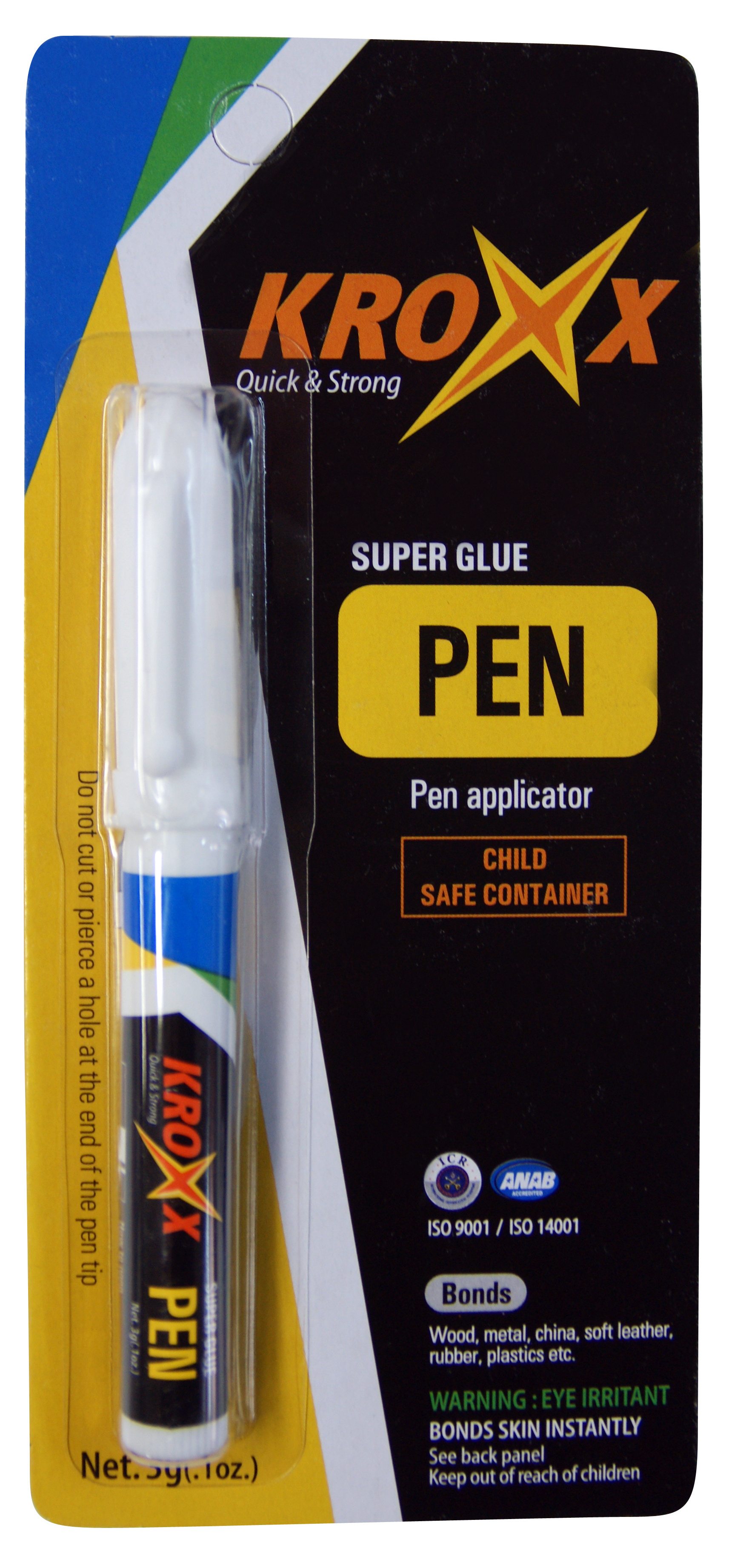 KROXX SUPER GLUE PEN TYPE EASY TO USE SPECIAL PEN BOTTLE ADHESIVE