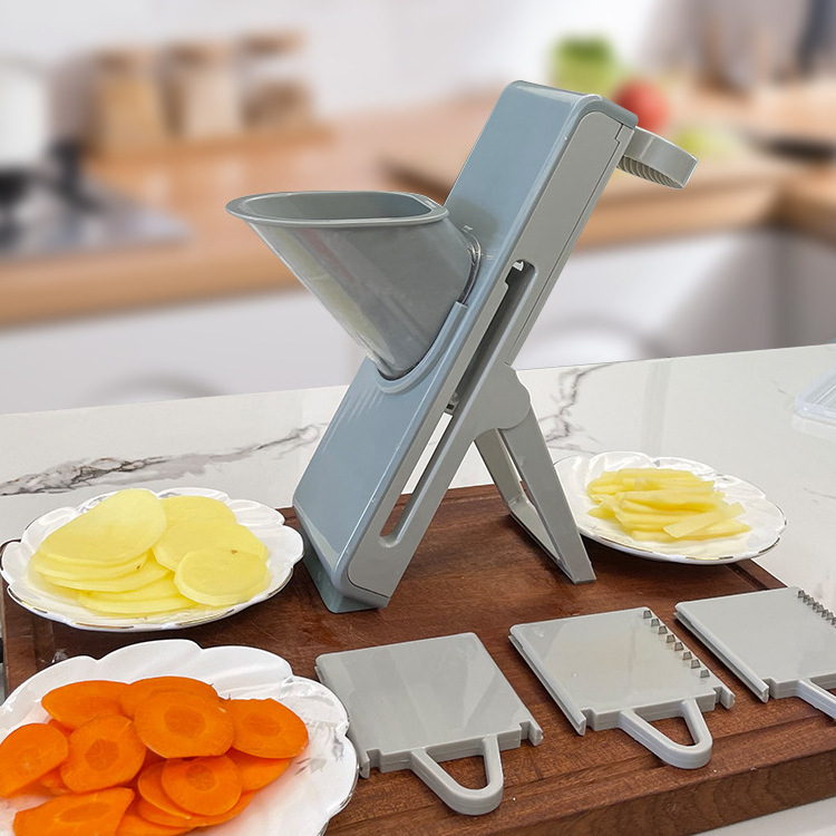 2023 Mandoline Food Chopper Grater Julienne Mandoline Slicer Cutter with Container