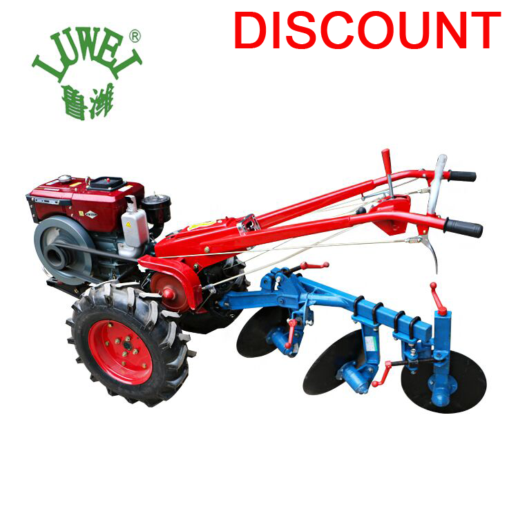 LUKE 2WD Small portable hand held garden soil ploughing machine price