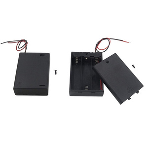 3 x AA Battery Holder with Switch, 4.5V Battery Holder with Switch, 3X 1.5V AA Battery Holder with Leads and Switch