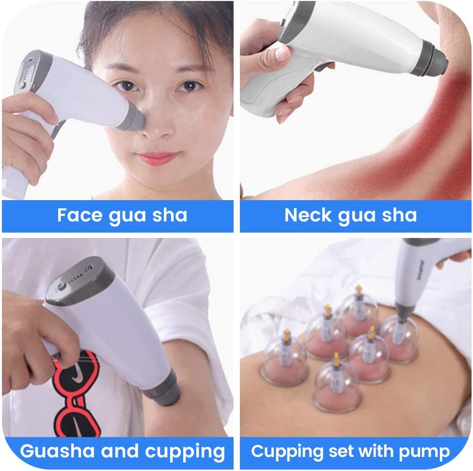 Home Use Portable Electric Cupping Therapy Set 24 pcs Machine with Pump Cupping Cups