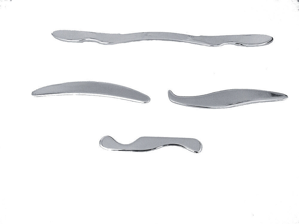 Stainless Steel Gua Sha Tools Set 4 pcs Instrument Assisted Soft-Tissue Mobilization