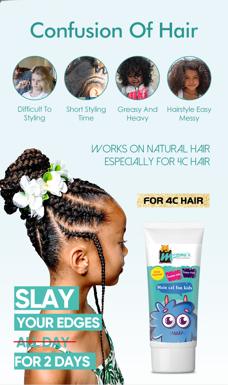 Organic Baby Kids Hair Gel Children Edge Laid Set Reviving A 5 Day Old Style Back To Life