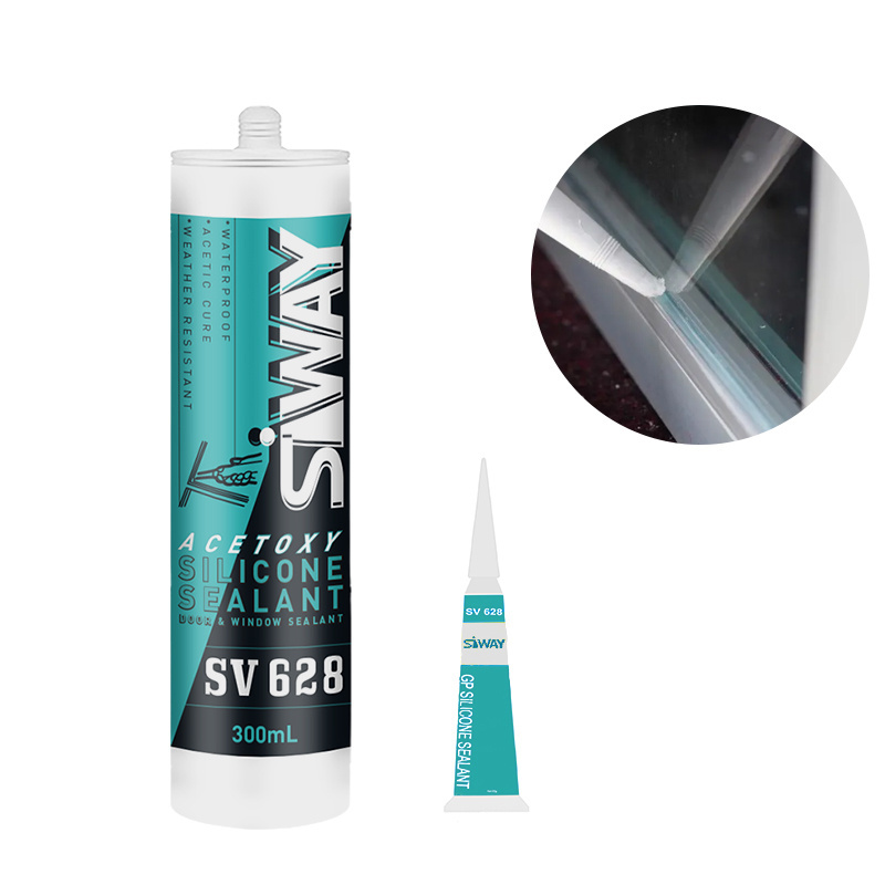 Sealant Supplier Factory Price Hot Sale OEM General Purpose Acetic Cure Acetoxy Glass Adhesive