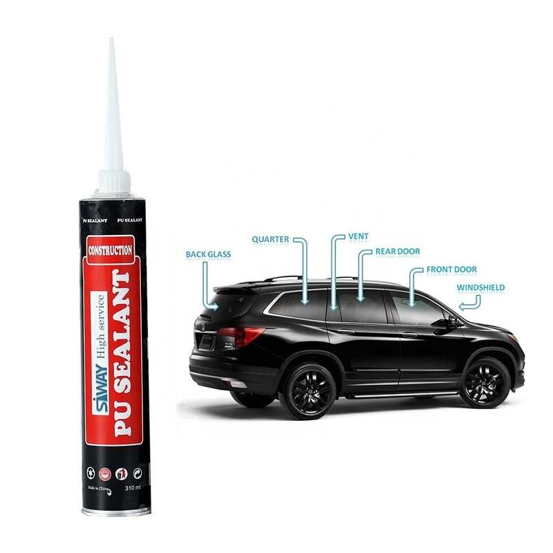 SV312 automotive autoglass one-component polyurethane glue pu sealant poliuretano adhesive for car glas