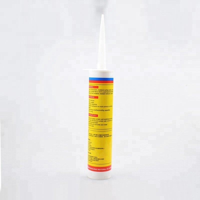 silicone sealant price large flat glass glue with strong adhesion quick drying