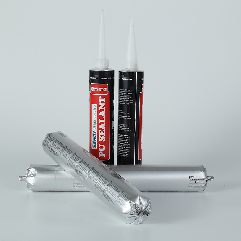 One-component and Weather Resistance Polyurethane (PU) Construction Sealant with 600ml sausage