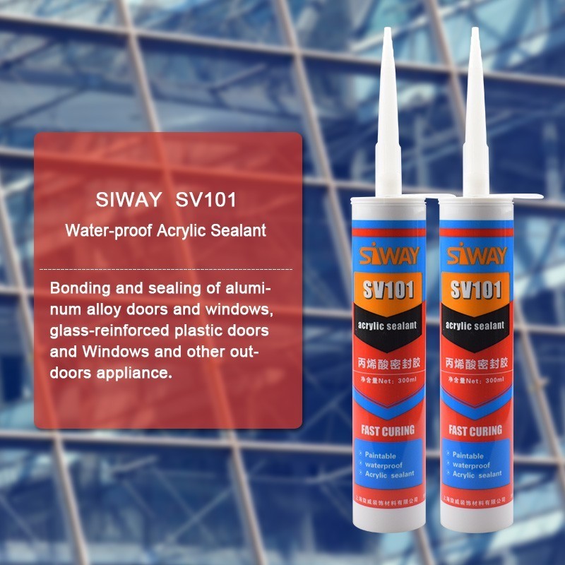 SIWAY 300ml Paintable Acrylic Sealant for Aluminum Windows and Doors