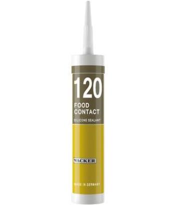 wacker 120 silicone sealant Applicable to food contact application