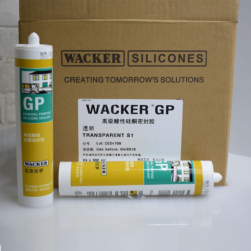 Wacker GP Waterproof General Purpose Structural Silicone Sealant acetic gp silicon sealant