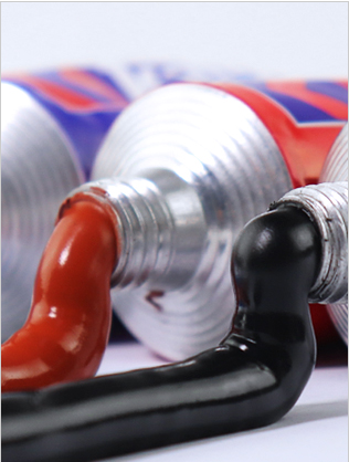 High temperature small tube RTV silicone gasket-free sealant