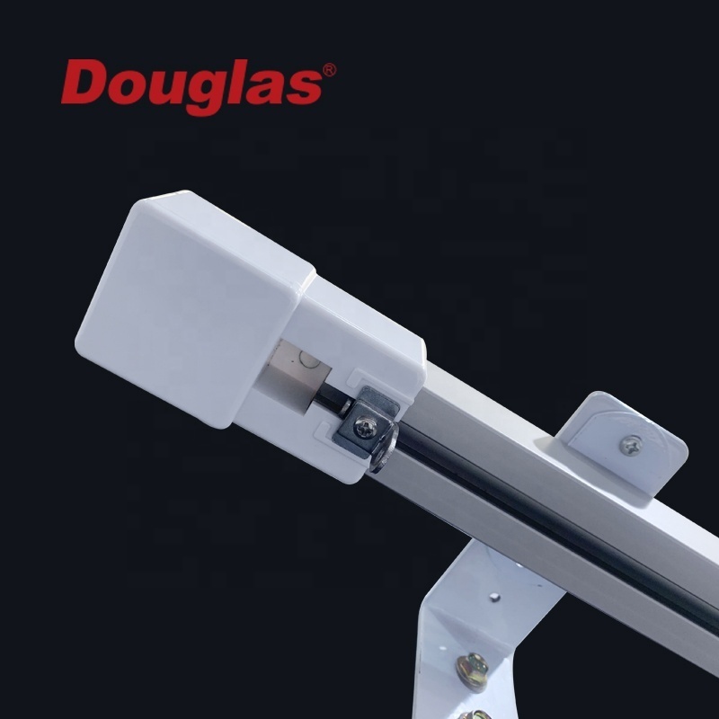 Douglas Smart Curtains Electric Curtain Motor Wireless Motor Automatic Motorised Curtain Rail Track For Smart Home