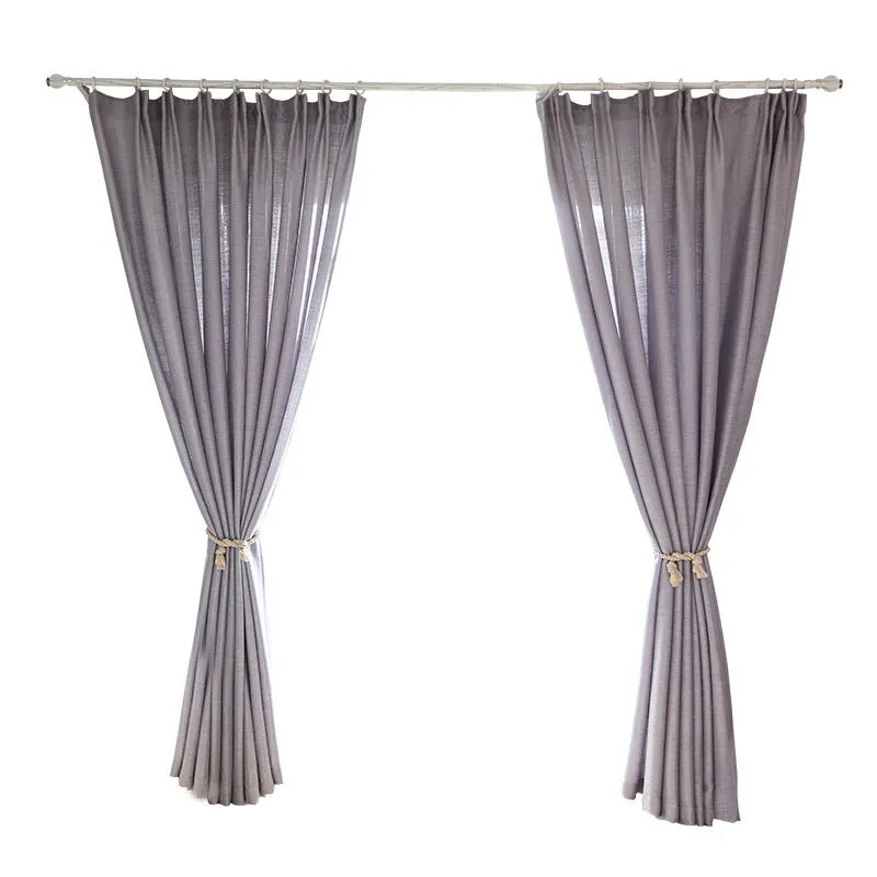 European Style Elegant Voile Curtain Fabric solid color Tulle Sheer Curtain for Home Hotel