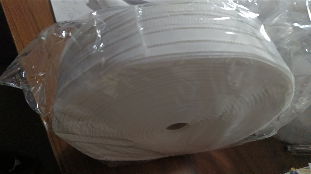 5.5cm Russian curtain tape white good quality curtain belt factory sale 100% polyester pencil pleats for home decoration