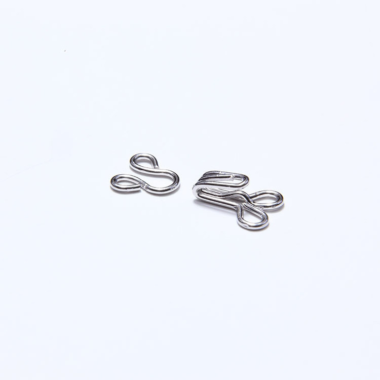 8.7mm Big size Coat Collar Hook Garment Metal Hooks And Eyes