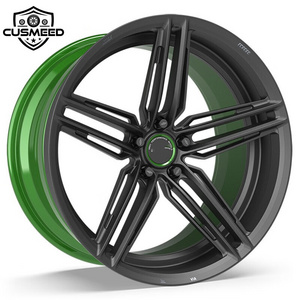 Cusmeed 2 Piece 3 Piece forged wheels 5X114.3 5X130 5x120 Rims 6X139.7 20 22 24 26 Inch wheel