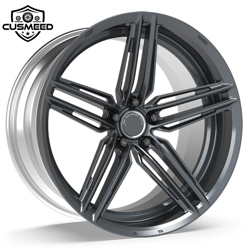 Cusmeed 2 Piece 3 Piece forged wheels 5X114.3 5X130 5x120 Rims 6X139.7 20 22 24 26 Inch wheel