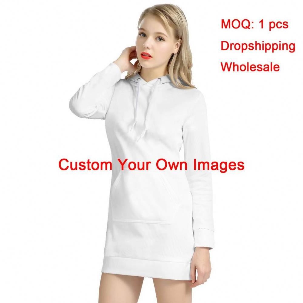 Long Hoodie Dress For Women Casual Polynesian Tribal Samoa Print Custom Pullover Fall Winter Lightweight hoodie dress wholesale