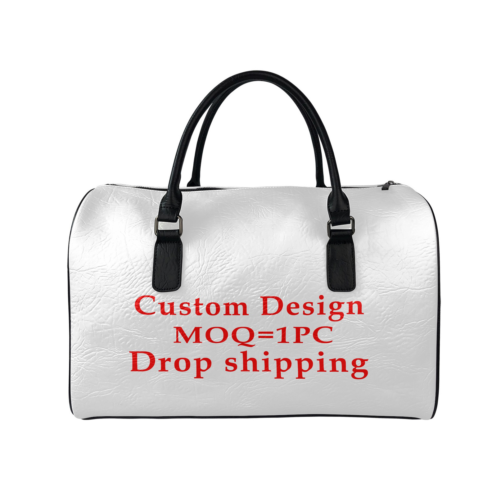 Sublimation Print Large Duffle Bag Purse Custom Pattern Leather Travel Overnight holdall Gym Sports Luggagel Bag Duffle Bag