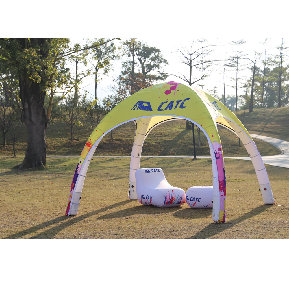 CATC Giant Outdoor Trade Show Mobile Tent Portable Waterproof Breathable Inflatable Dome Tent