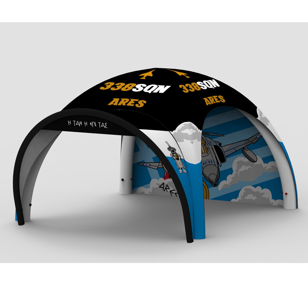 CATC Custom Advertising Exhibition mobile Inflatable Dome Tent Gazebo Canopy Air Sealed Trade Show Tent