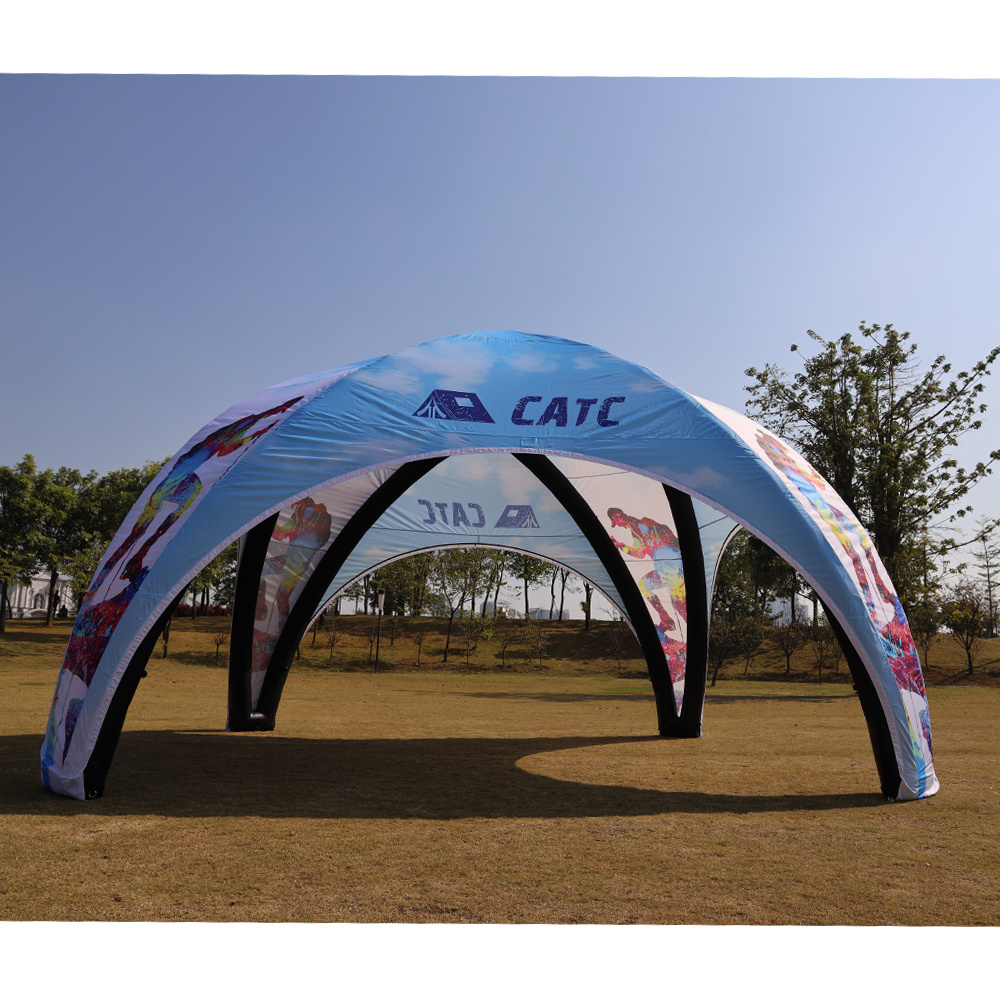 CATC Giant Exhibit Trade Show Tent Outdoor Folding Gazebo Waterproof Breathable Inflatable Dome Tent